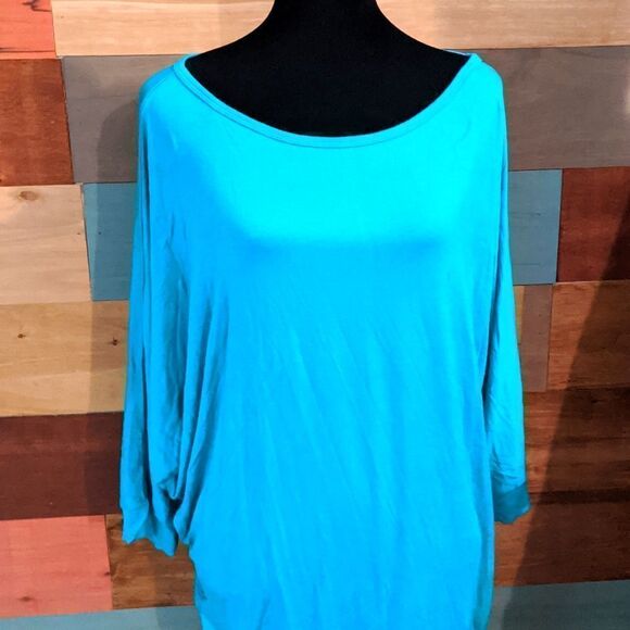 2/$30 nwt 4x jade side shirred super soft top - Picture 1 of 4